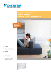 DAIKIN CONSOLE RADIANTE FVXG-K